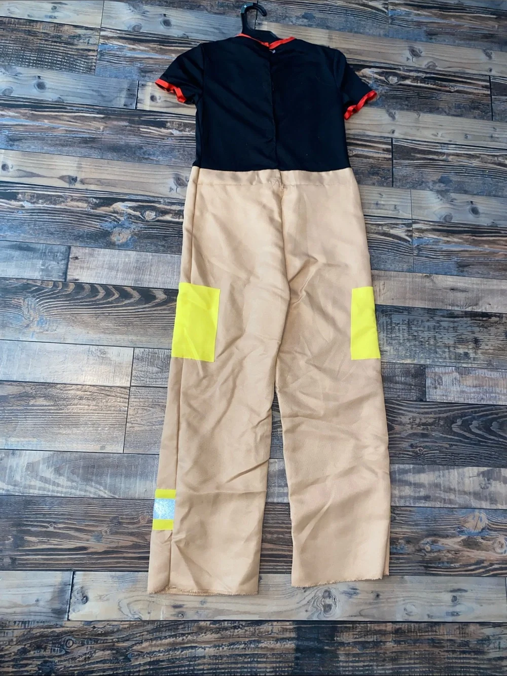 Kids Firefighter Costume Jacket with Red Suspenders - Hyde & Eek! Size M 8-10